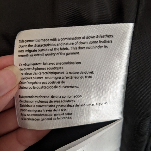 AUTHENTIC Michael Kors Black Down & Feathers Vest - Picture 4 of 4